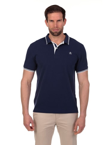 The Time of Bocha Poloshirt in Dunkelblau