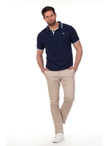 The Time of Bocha Poloshirt in Dunkelblau