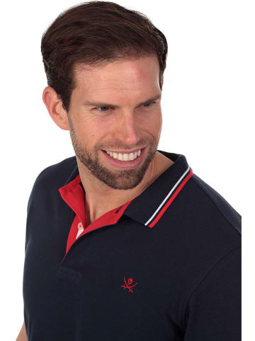 The Time of Bocha Poloshirt in Dunkelblau
