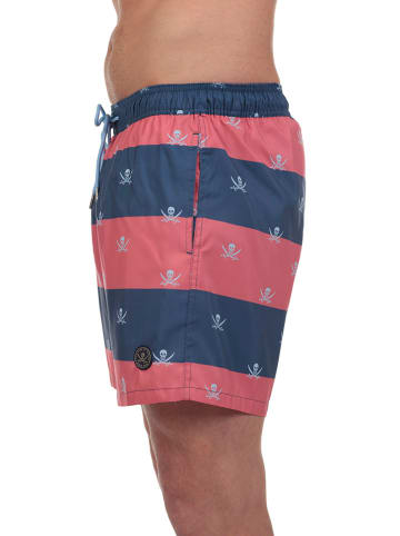 The Time of Bocha Zwemshort roze/donkerblauw