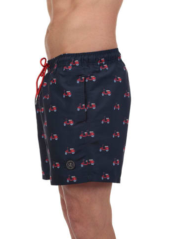 The Time of Bocha Badeshorts in Dunkelblau