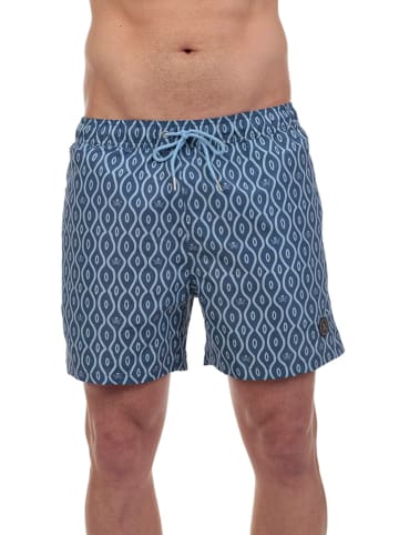 The Time of Bocha Badeshorts in Blau