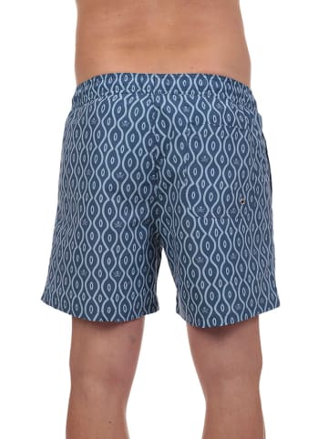 The Time of Bocha Badeshorts in Blau
