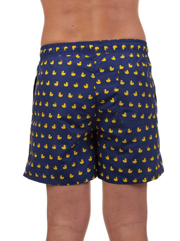 The Time of Bocha Badeshorts in Dunkelblau