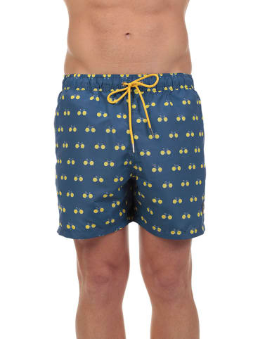 The Time of Bocha Badeshorts in Dunkelblau