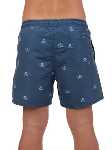 The Time of Bocha Badeshorts in Dunkelblau