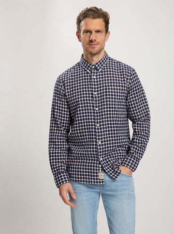 Cross Jeans Hemd - Regular fit - in Dunkelblau