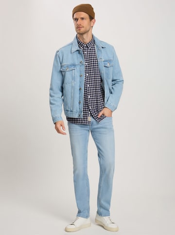 Cross Jeans Hemd - Regular fit - in Dunkelblau