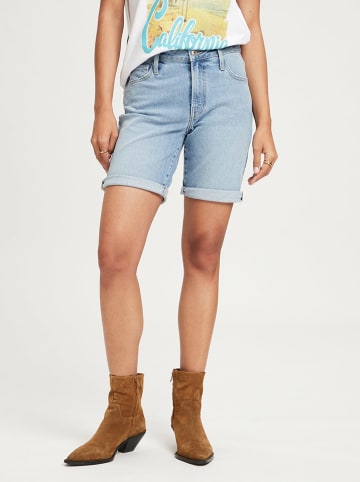 Cross Jeans Szorty dżinsowe w kolorze błękitnym