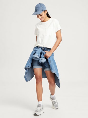 Cross Jeans Spijkershort blauw