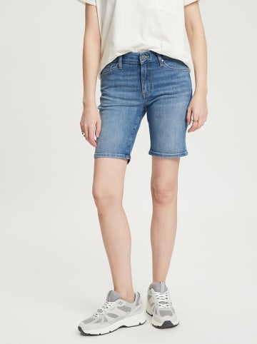 Cross Jeans Szorty dżinsowe w kolorze niebieskim