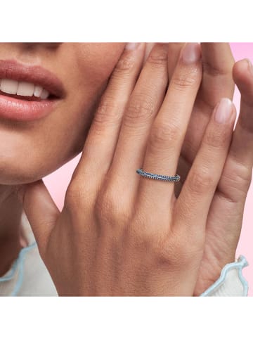 Pandora Silber-Ring mit Kristallen