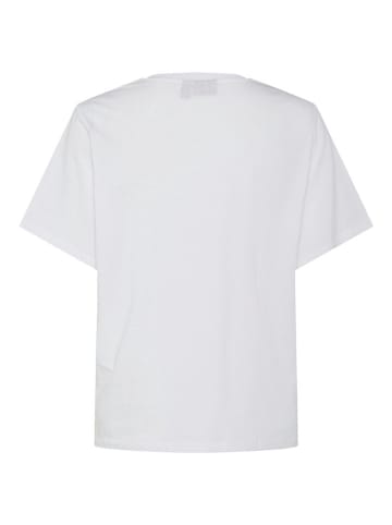 Pieces Shirt "Banda" in Weiß
