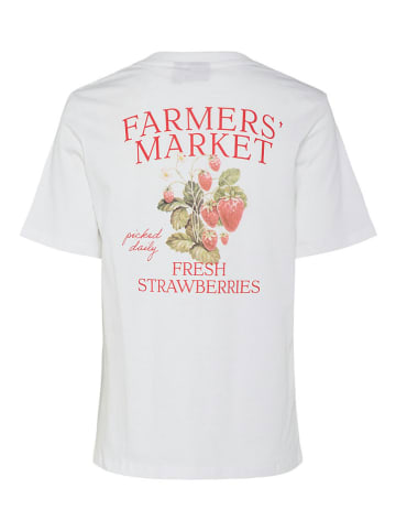 Pieces Shirt "Summer" wit