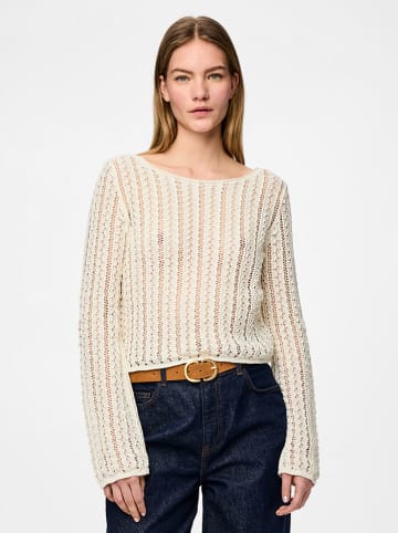 Pieces Pullover "Siri" in Creme