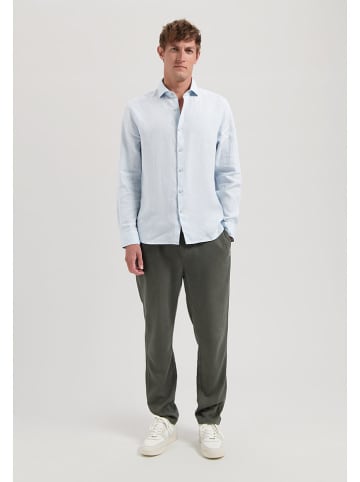 DSTREZZED Linnen blouse lichtblauw