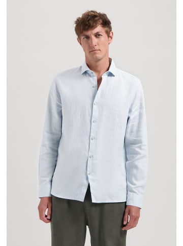 DSTREZZED Linnen blouse lichtblauw