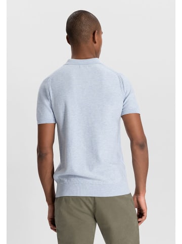 DSTREZZED Poloshirt lichtblauw