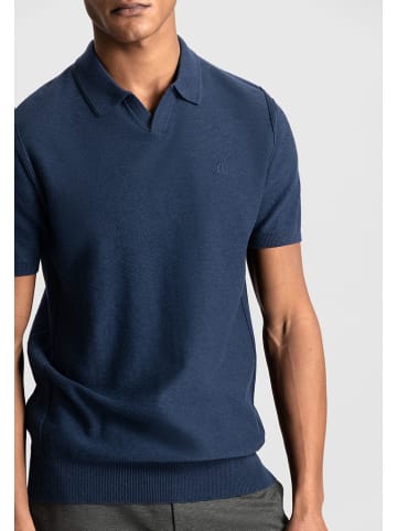 DSTREZZED Poloshirt donkerblauw