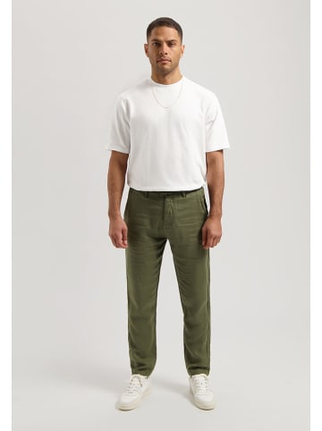 DSTREZZED Leinen-Chino in Khaki