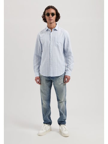 DSTREZZED Blouse lichtblauw/wit