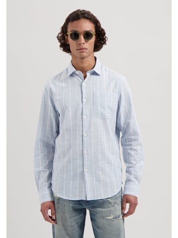 DSTREZZED Blouse lichtblauw/wit