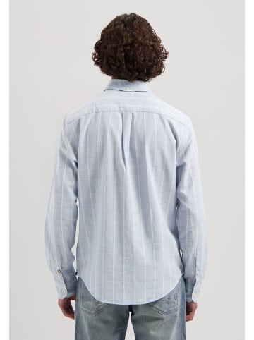 DSTREZZED Blouse lichtblauw/wit
