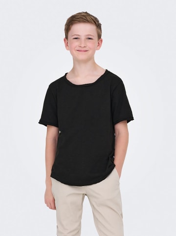ONLY & SONS Junior Koszulka "Benne" w kolorze czarnym