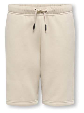 ONLY & SONS Junior Szorty dresowe "Ceres" w kolorze beżowym