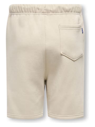 ONLY & SONS Junior Szorty dresowe "Ceres" w kolorze beżowym