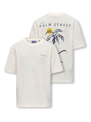 ONLY & SONS Junior Shirt "Summer life" in Weiß