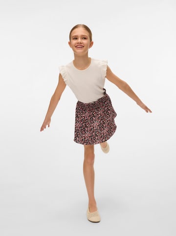 Vero Moda Girl Koszulka "Lotta" w kolorze kremowym