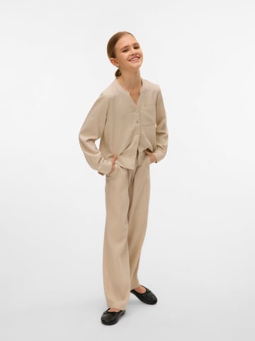 Vero Moda Girl Bluzka "Mymilo" w kolorze beżowym