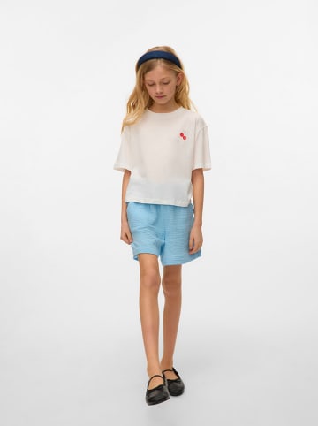 Vero Moda Girl Koszulka "Berry Kelly" w kolorze białym