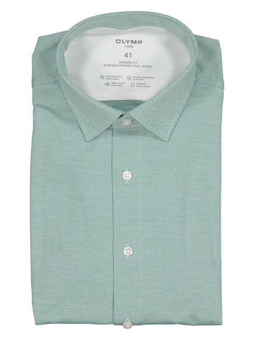 OLYMP Blouse "Luxor" - modern fit - groen