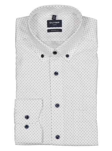 OLYMP Blouse "Luxor" - modern fit - wit