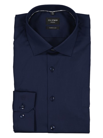 OLYMP Hemd "No 6" - Super Slim - in Dunkelblau