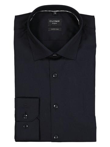OLYMP Hemd "No 6" - Super Slim - in Schwarz