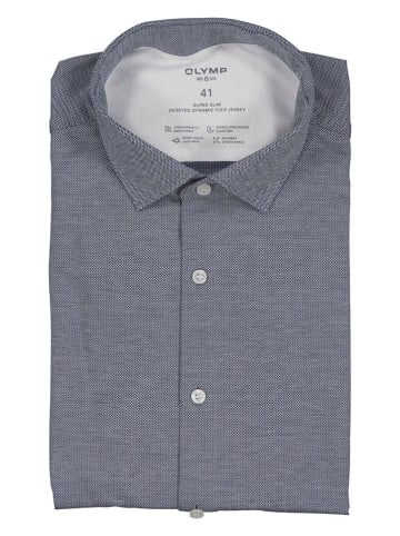 OLYMP Hemd "No 6" - Super Slim - in Dunkelblau