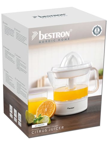 bESTRON Zitruspresse "Nordic Home" in Weiß