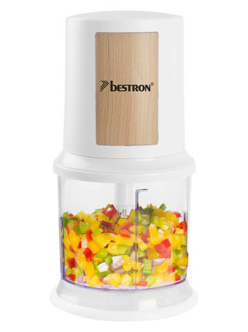 bESTRON Hakmolen "Nordic Home" wit/lichtbruin