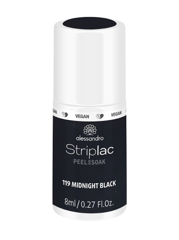 alessandro Striplac "Midnight Black", 8 ml
