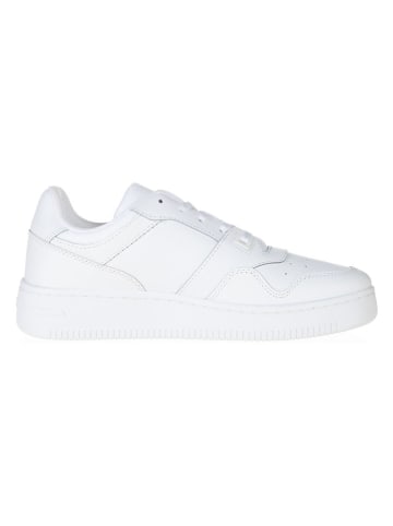 Tommy Hilfiger Shoes Leder-Sneakers in Weiß