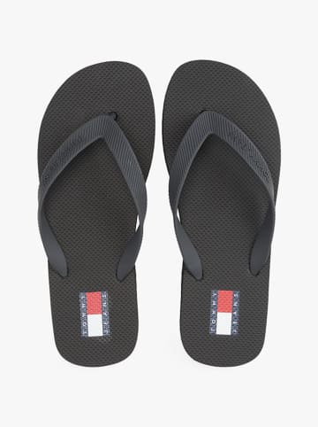 Tommy Hilfiger Shoes Zehentrenner in Schwarz