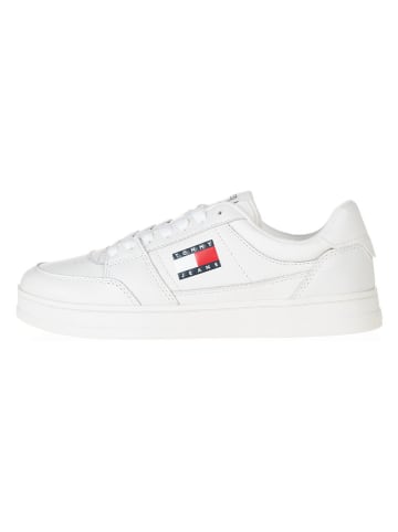 Tommy Hilfiger Shoes Leder-Sneakers in Weiß