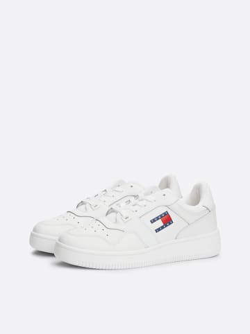 Tommy Hilfiger Shoes Leder-Sneakers in Weiß
