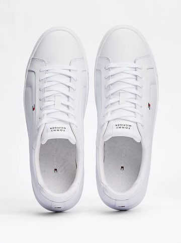Tommy Hilfiger Shoes Leder-Sneakers in Weiß