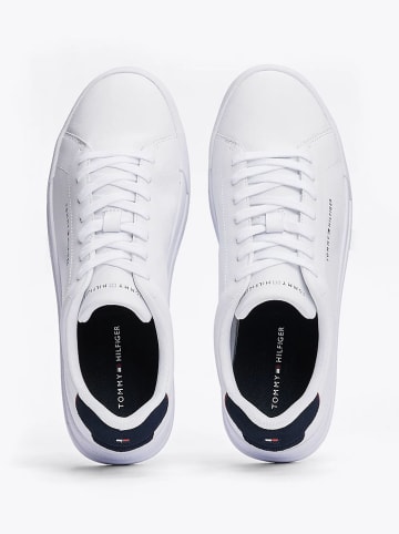 Tommy Hilfiger Shoes Leder-Sneakers in Weiß