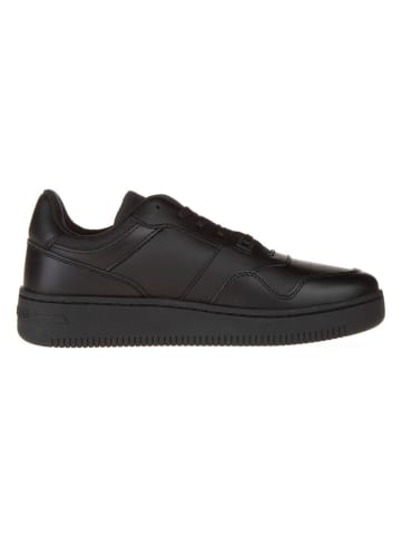 Tommy Hilfiger Shoes Leder-Sneakers in Schwarz