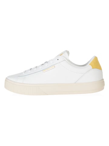 Tommy Hilfiger Shoes Leder-Sneakers in Weiß